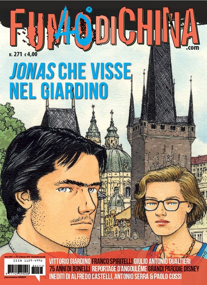 Fumo di China 271, copertina di Vittorio Giardino