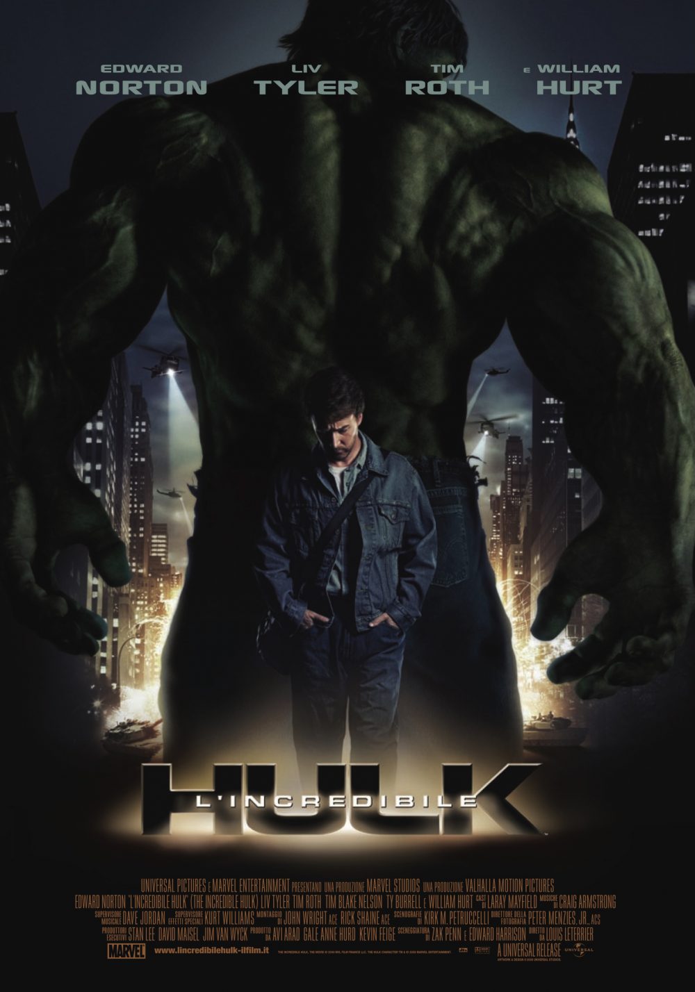 L'Incredibile Hulk, locandina