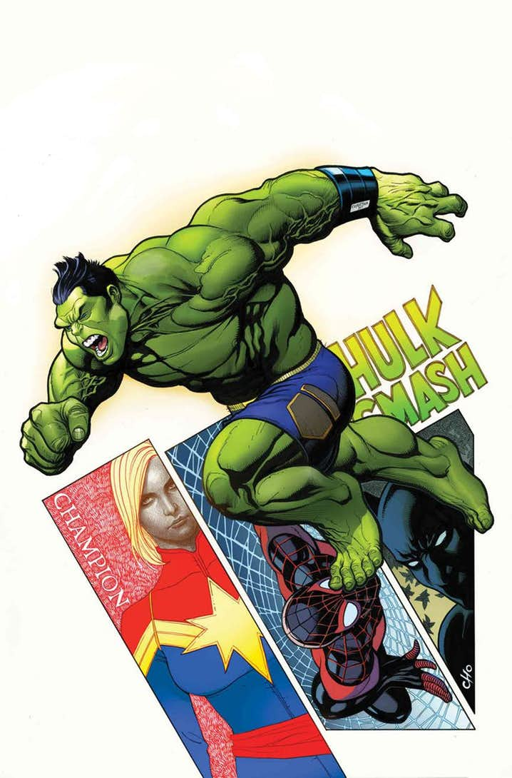 Incredible Hulk #717, copertina di Frank Cho