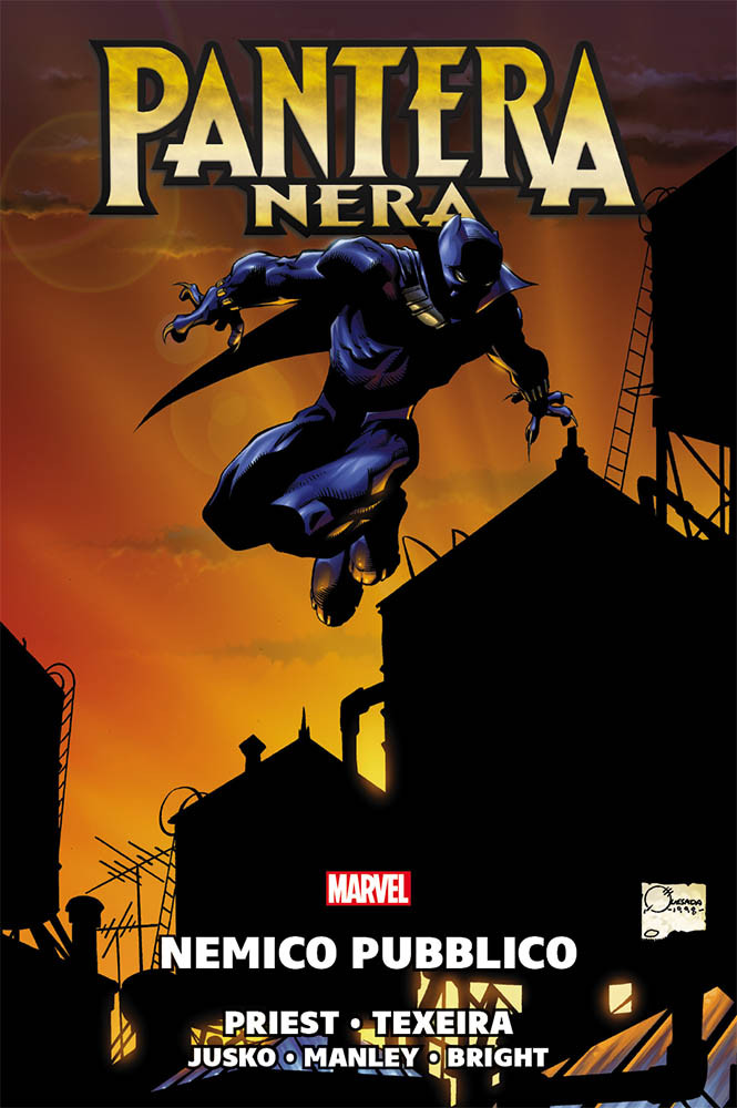 Black Panther - Nemico Pubblico, copertina di Mark Texeira