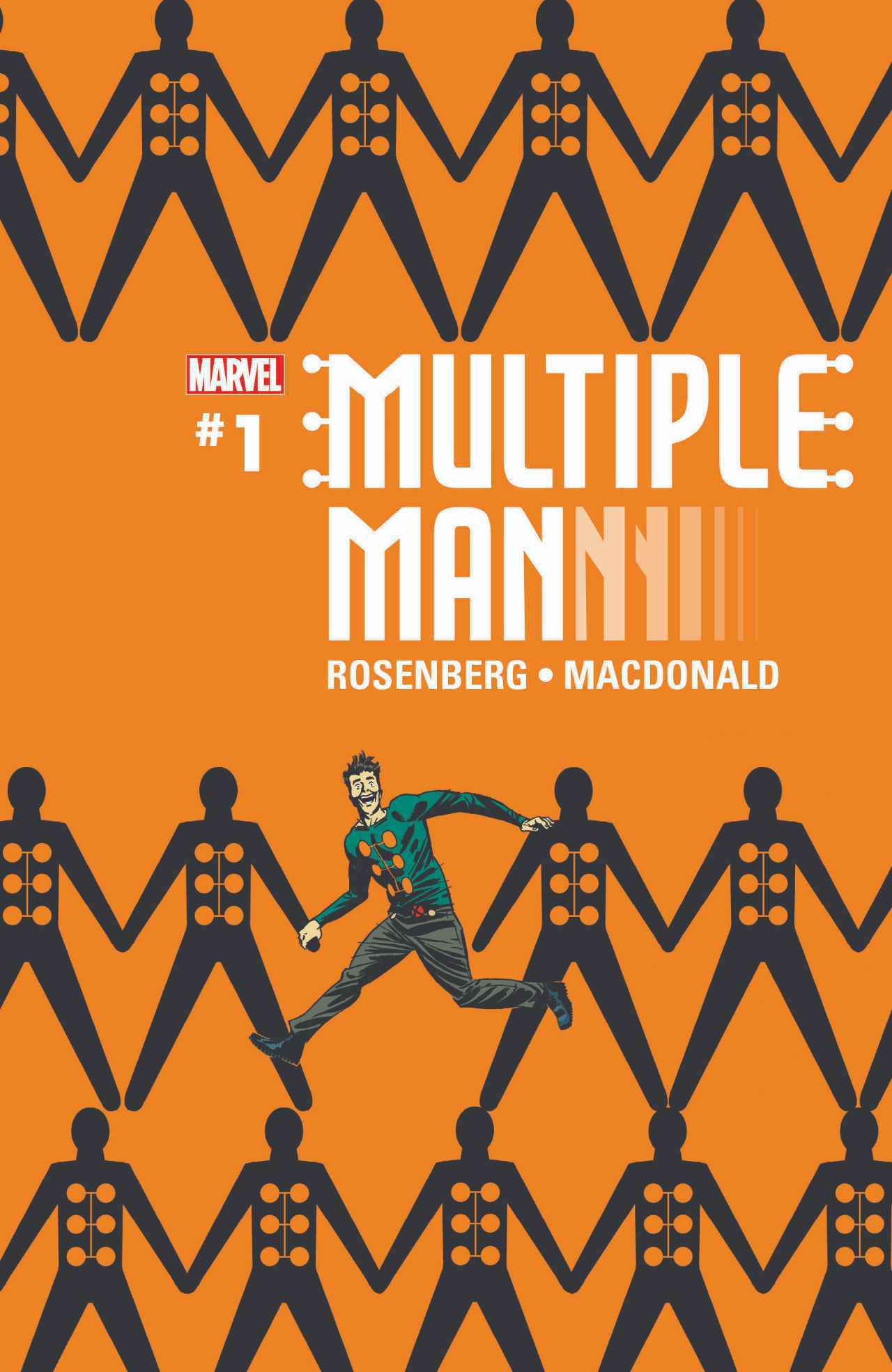 Multiple Man #1, copertina di Marcos Martin