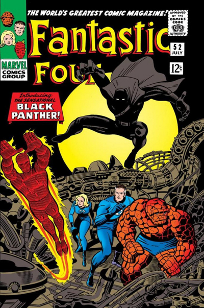 Fantastic Four #52, copertina di Jack Kirby