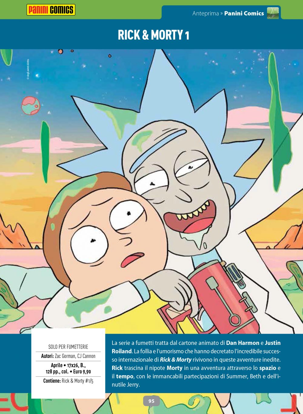 Rick & Morty su Anteprima