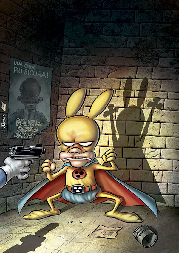 Rat-Man Color Special 32, copertina di Leo Ortolani