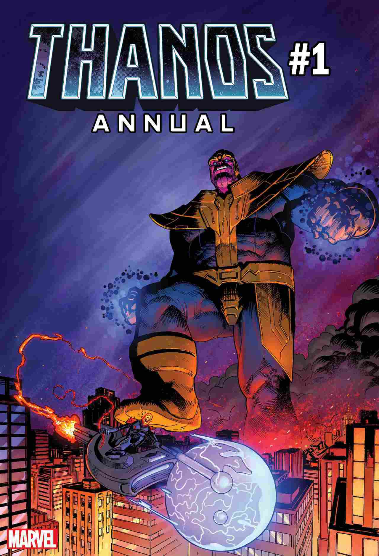 Thanos Annual, copertina di Geoff Shaw