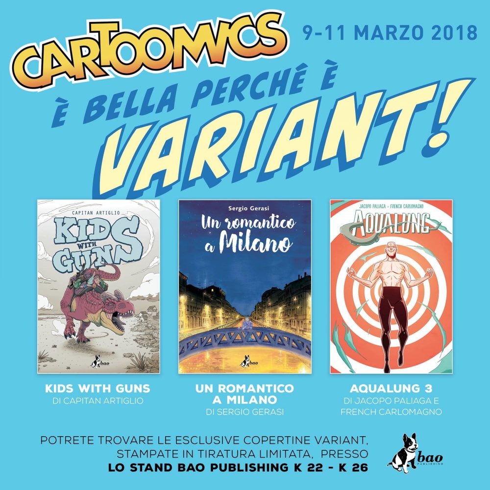 BAO Publishing a Cartoomics 2018