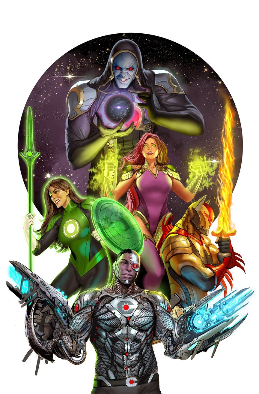 Justice League Odyssey, copertina di Stjepan Šejić