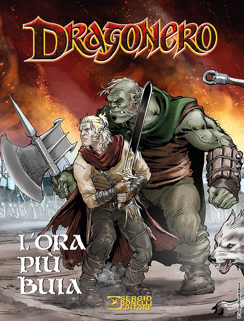 Dragonero 58: L'ora più buia, copertina variant di Gianluca Pagliarani