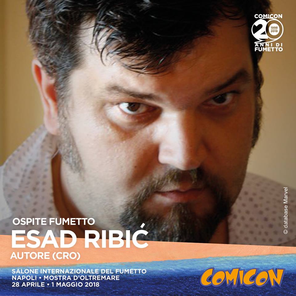 Esad Ribic a Napoli Comicon 2018