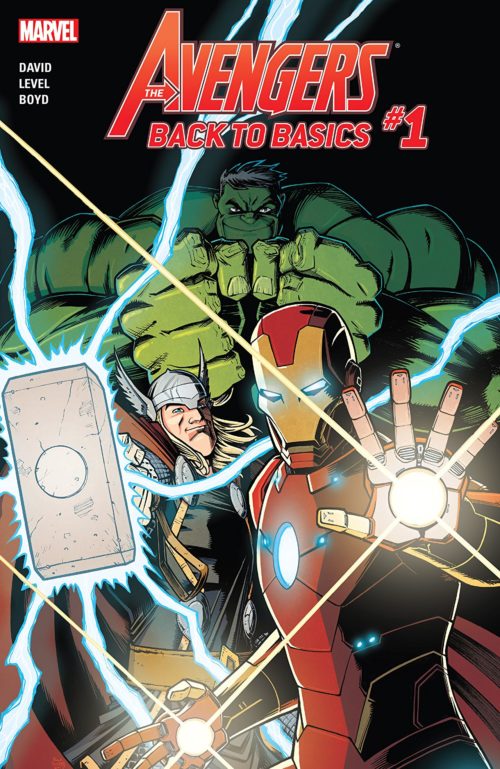 Avengers: Back To Basics #1, copertina di CHris O'Halloran 