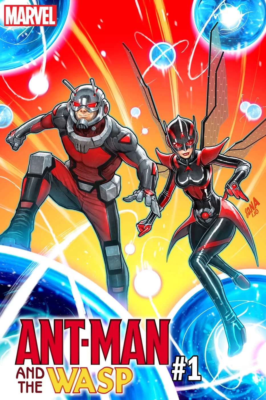 Ant-Man & The Wasp #1, copertina di David Nakayama