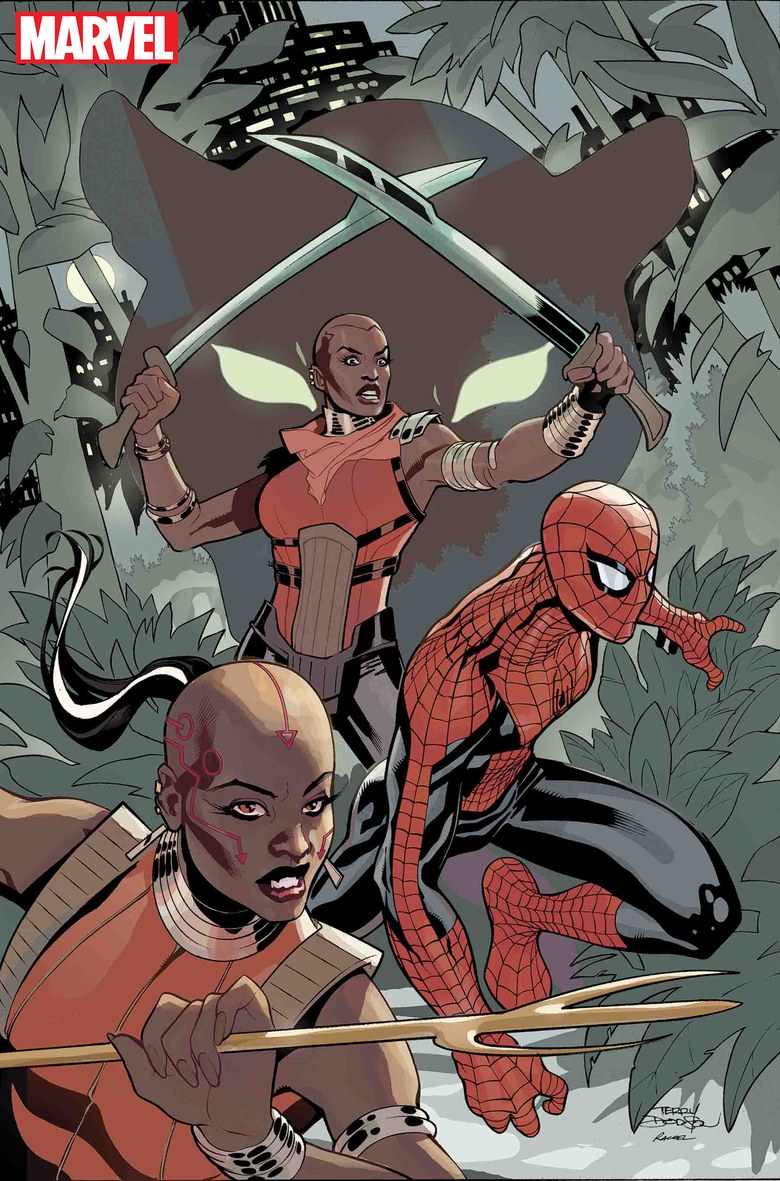 Wakanda Forever: The Amazing Spider-Man #1, copertina di Terry Dodson