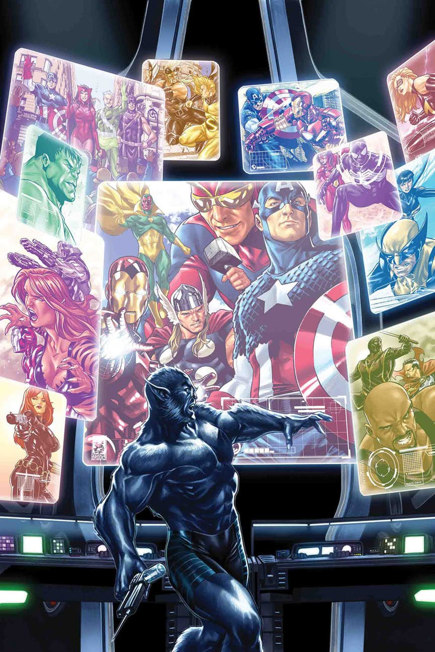 Avengers #683, copertina di Mark Brooks