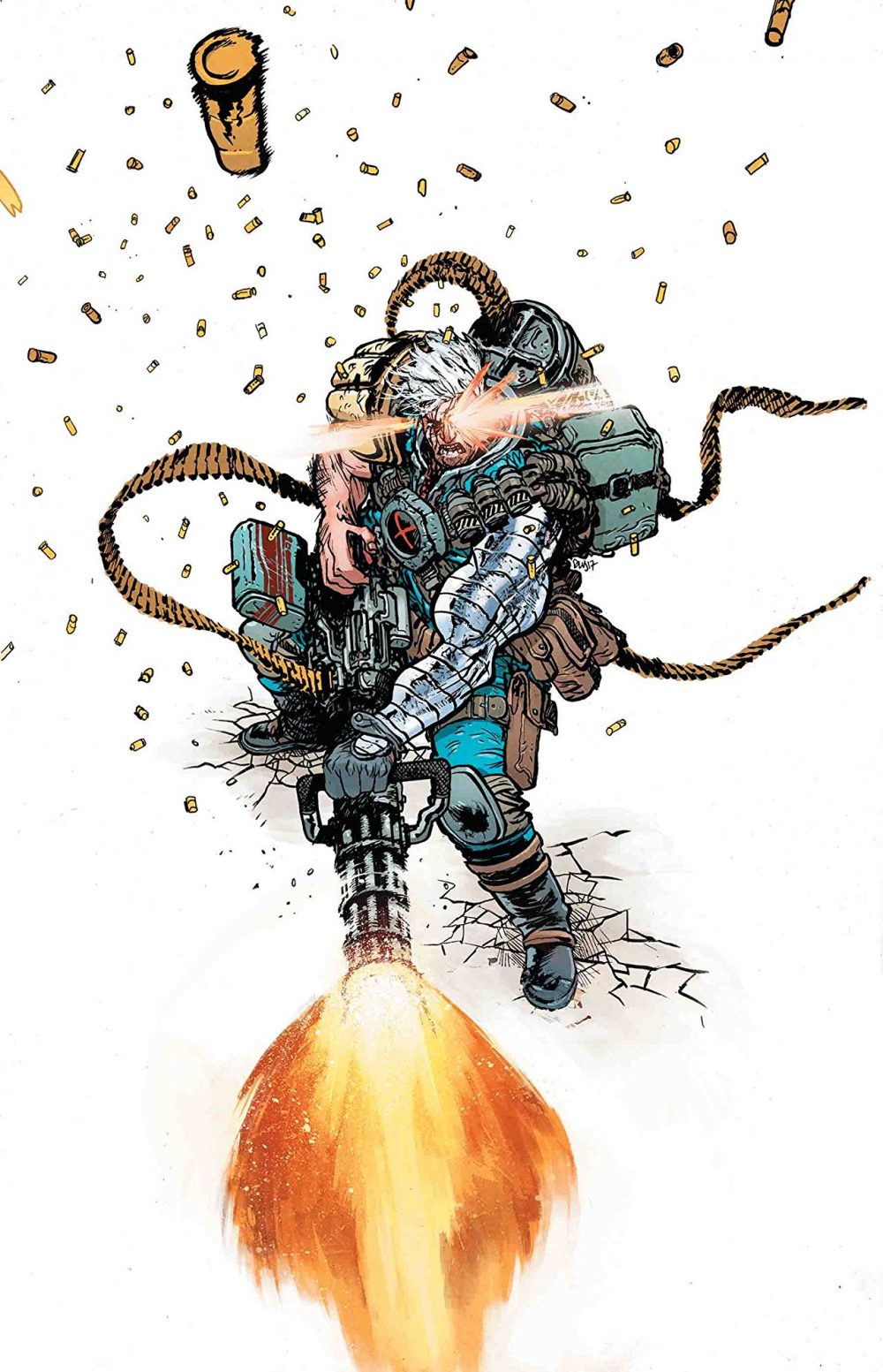 Cable #155, copertina di Daniel Warren Johnson