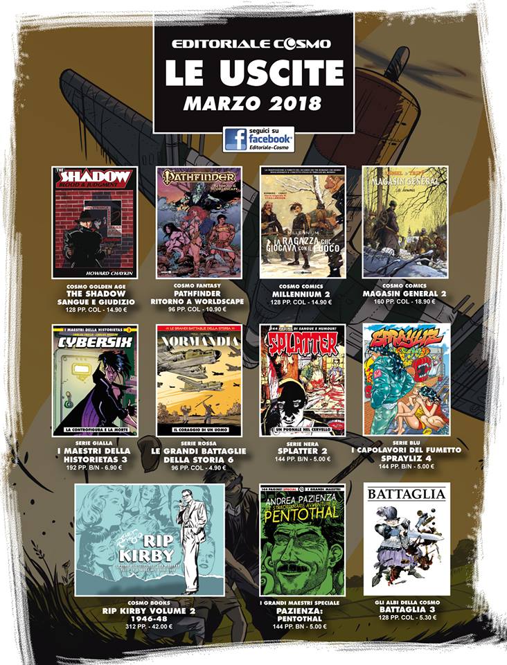 Editoriale Cosmo a marzo 2018