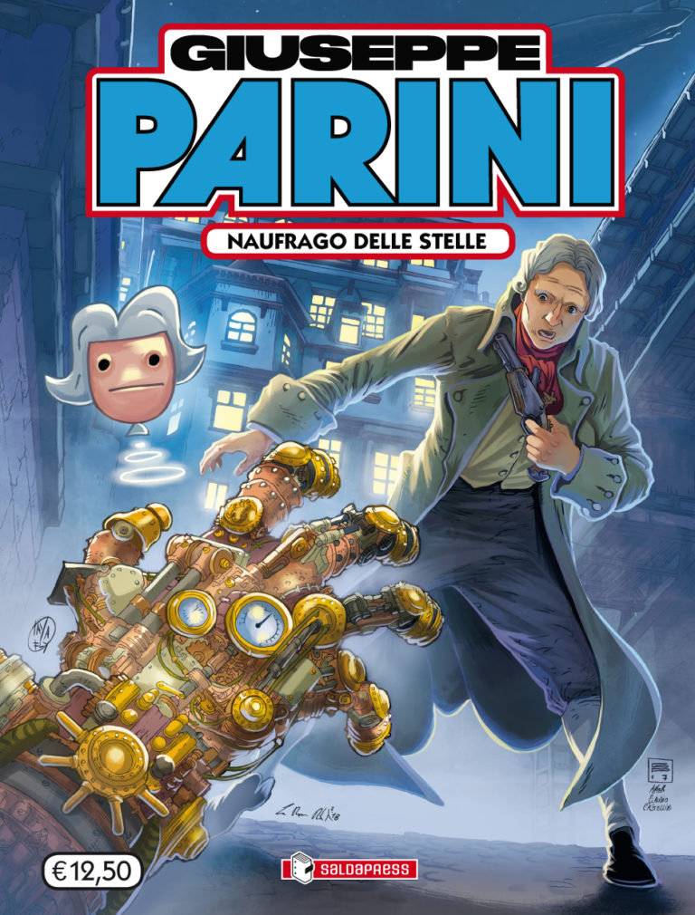 Giuseppe Parini - Naufrago delle stelle, copertina di Gianluca Pagliarani