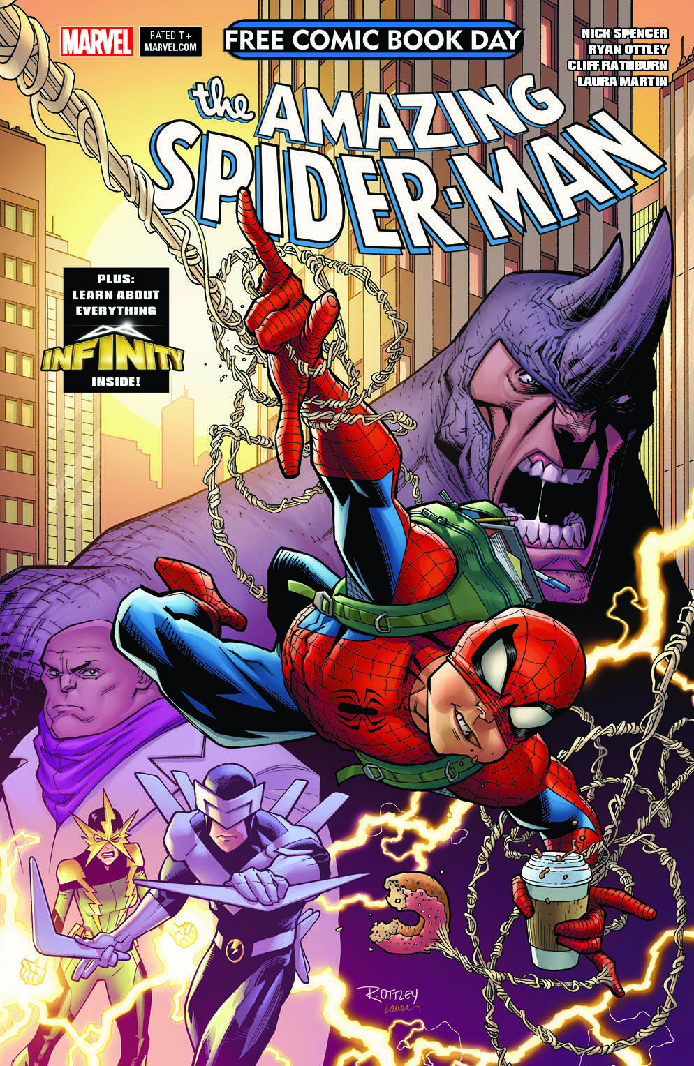 Amazing Spider-Man FCBD, copertina di Ryan Ottley