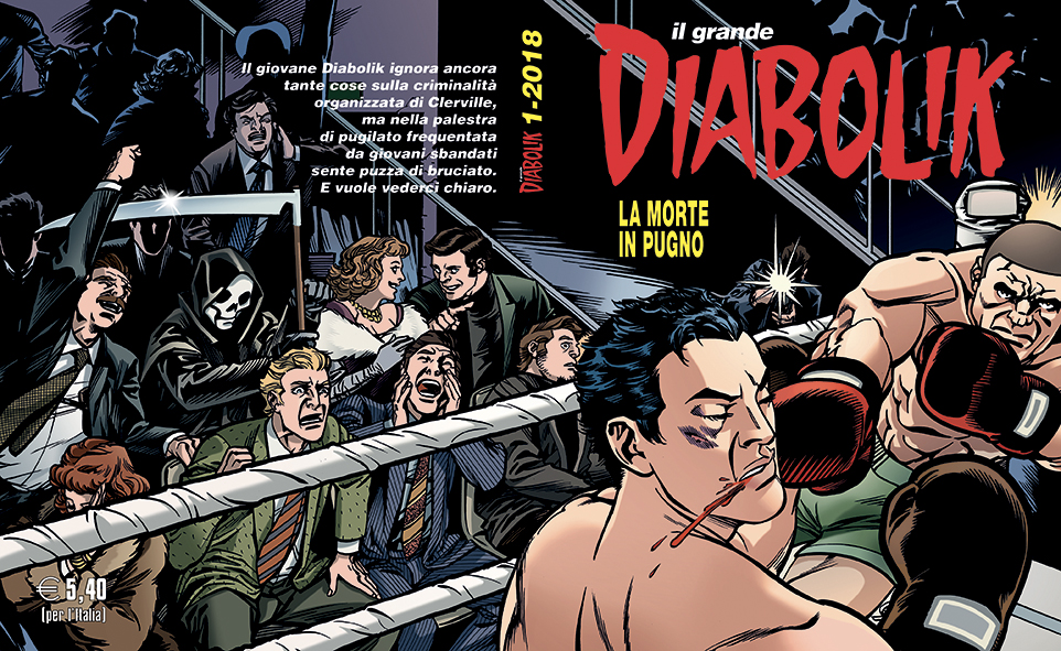 Il Grande Diabolik 46 – 15 aprile 2018, copertina di Giuseppe Palumbo