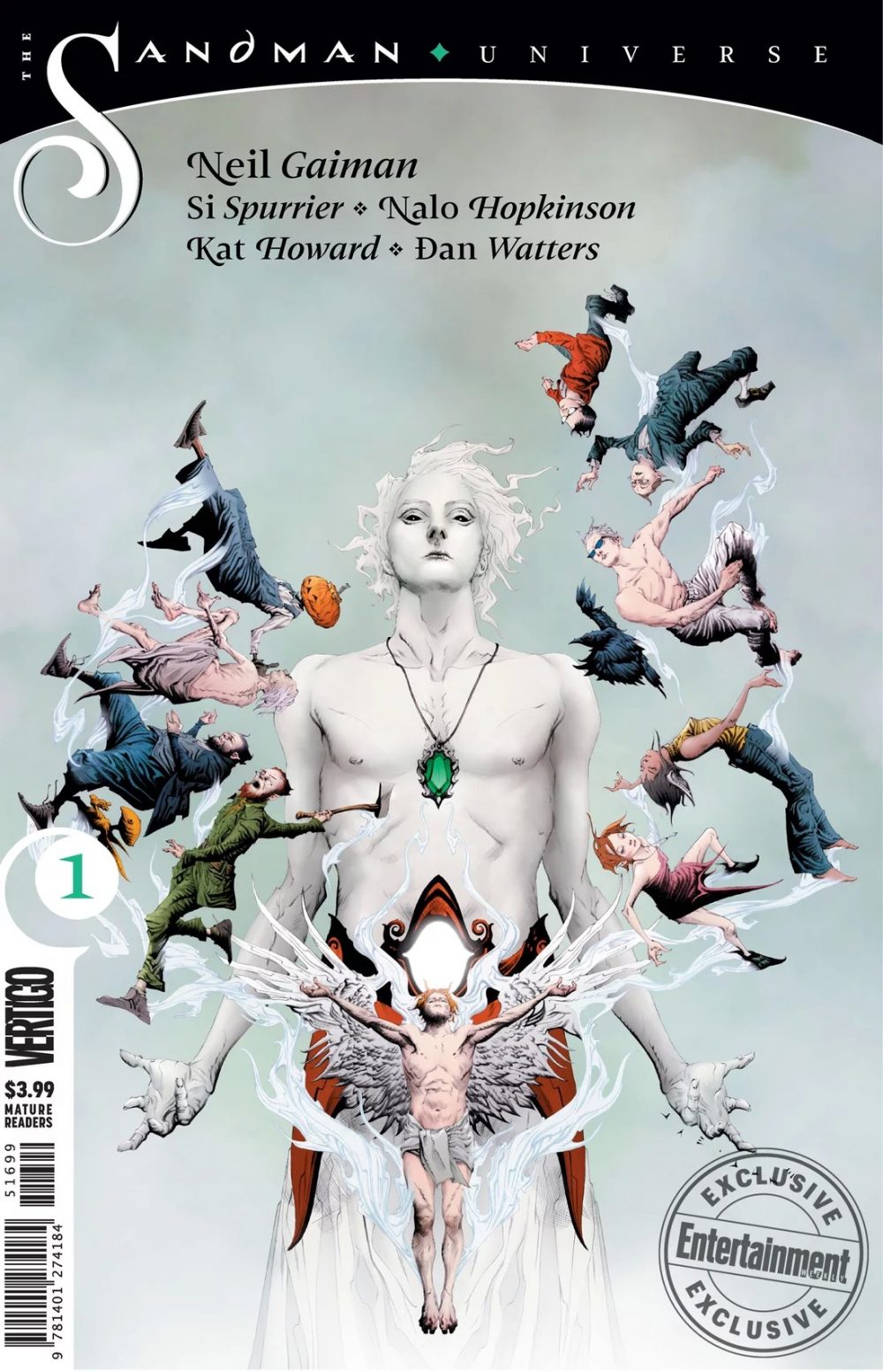 Sandman Universe #1, copertina di Jae Lee