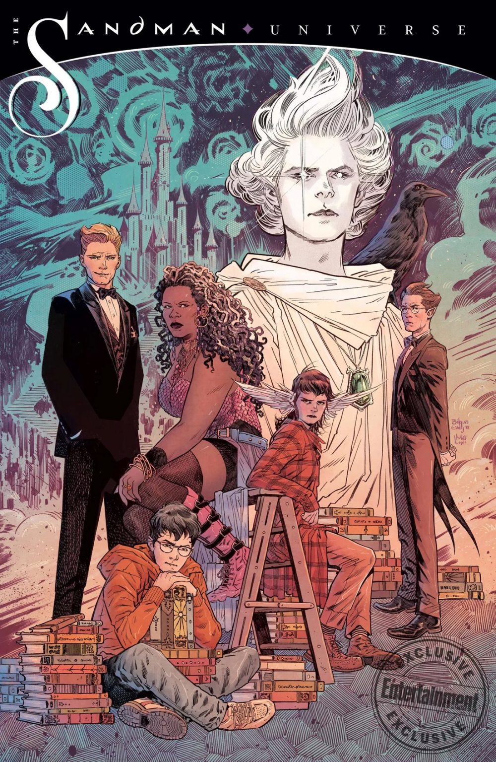 Sandman Universe #1, variant cover di Bilquis Evely