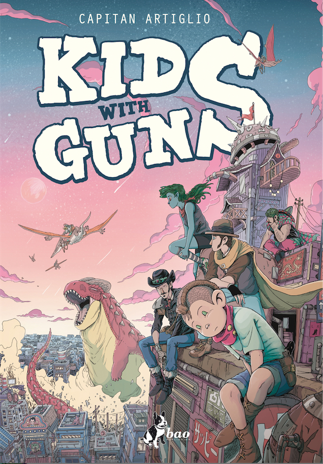 Kids With Guns, copertina di Capitan Artiglio