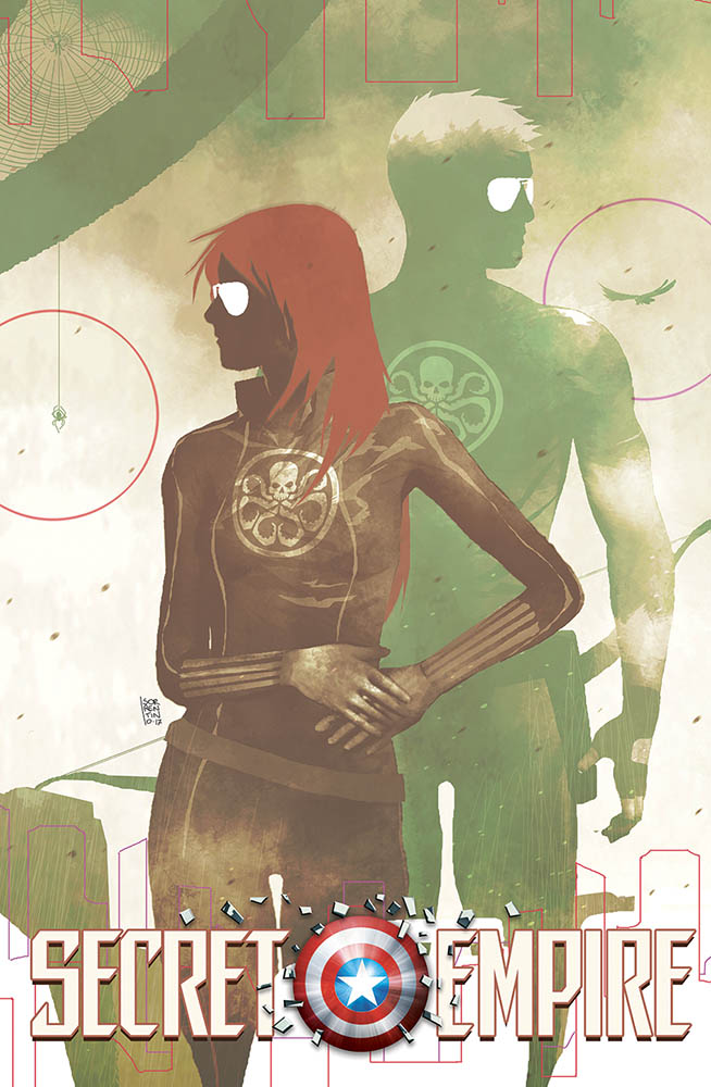 Secret Empire 9, copertina variant di Andrea Sorrentino