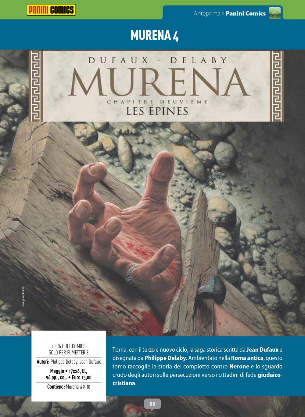 Murena vol. 4 su Anteprima