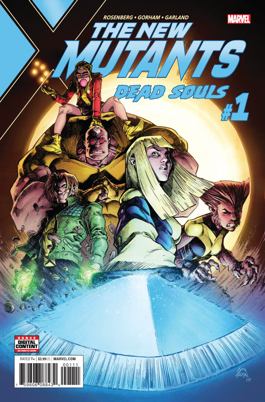 New Mutants: Dead Souls #1, copertina di Ryan Stegman