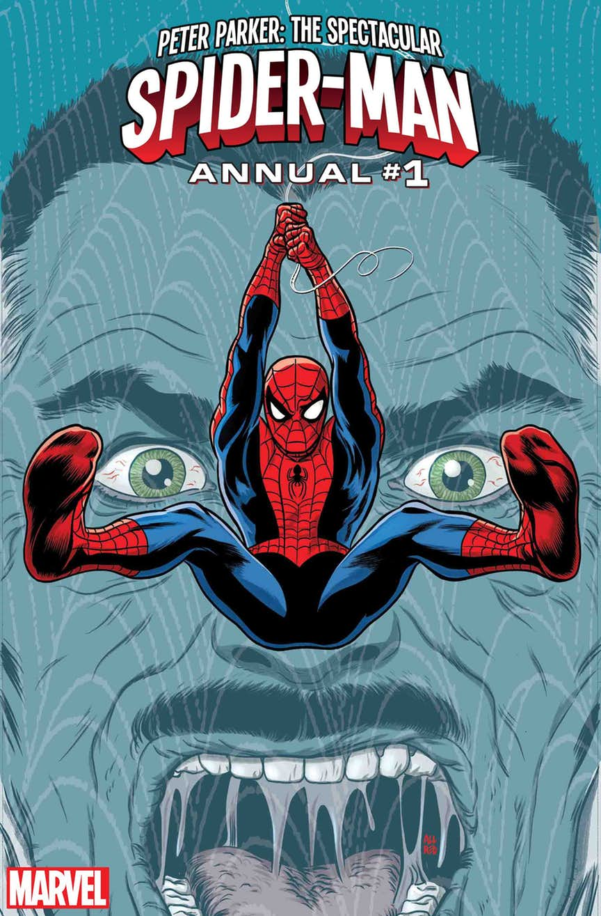 Peter Parker: The Spectacular Spider-Man Annual #1, copertina di Mike Allred