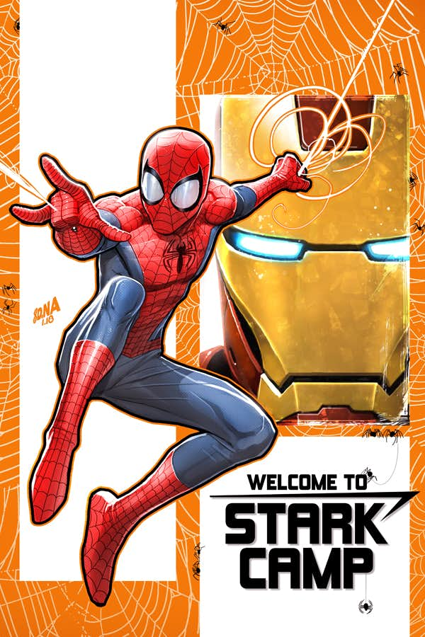 Spidey: School’s Out #1, copertina di David Nakayama