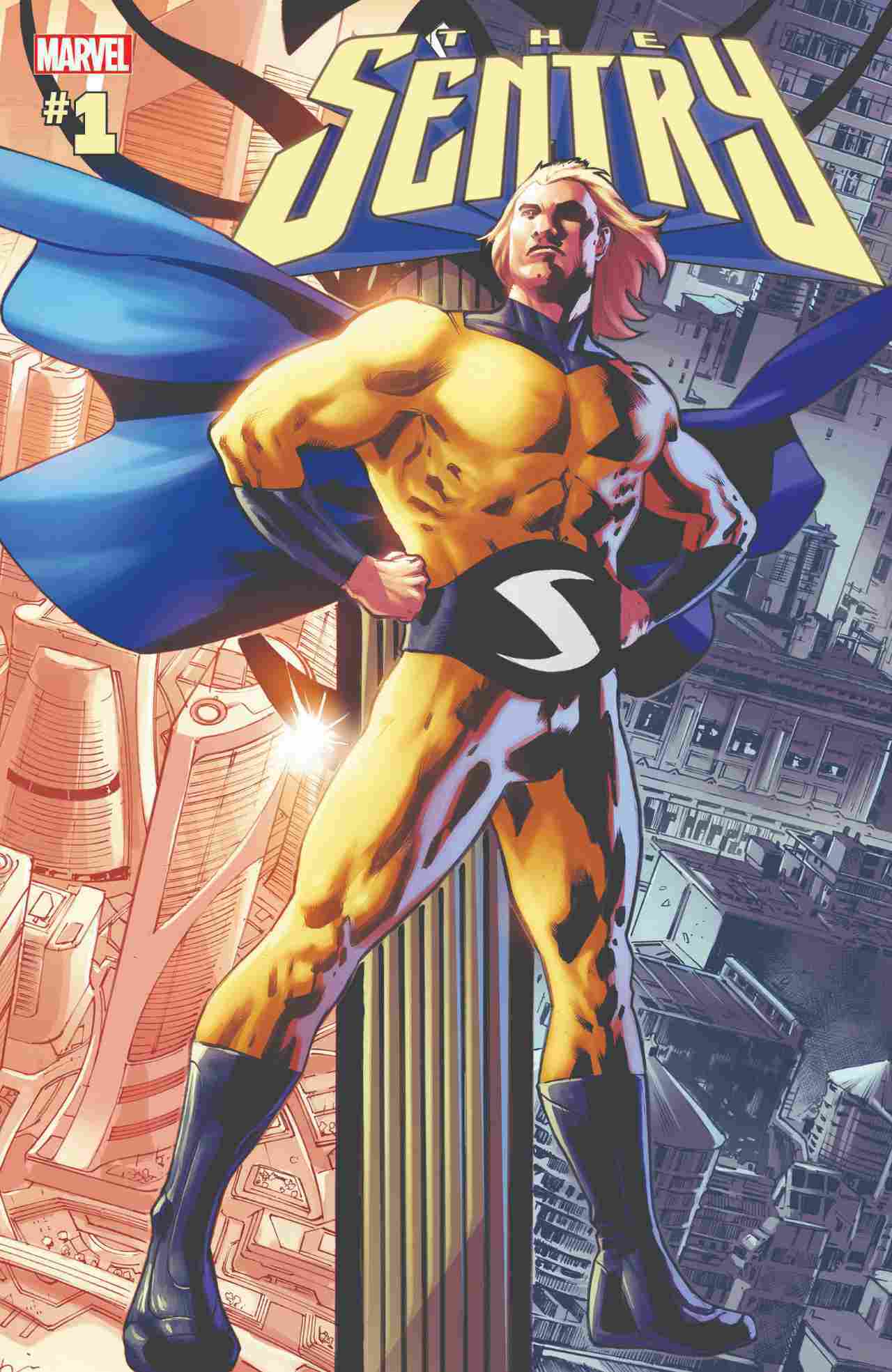 The Sentry #1, copertina di Bryan Hitch