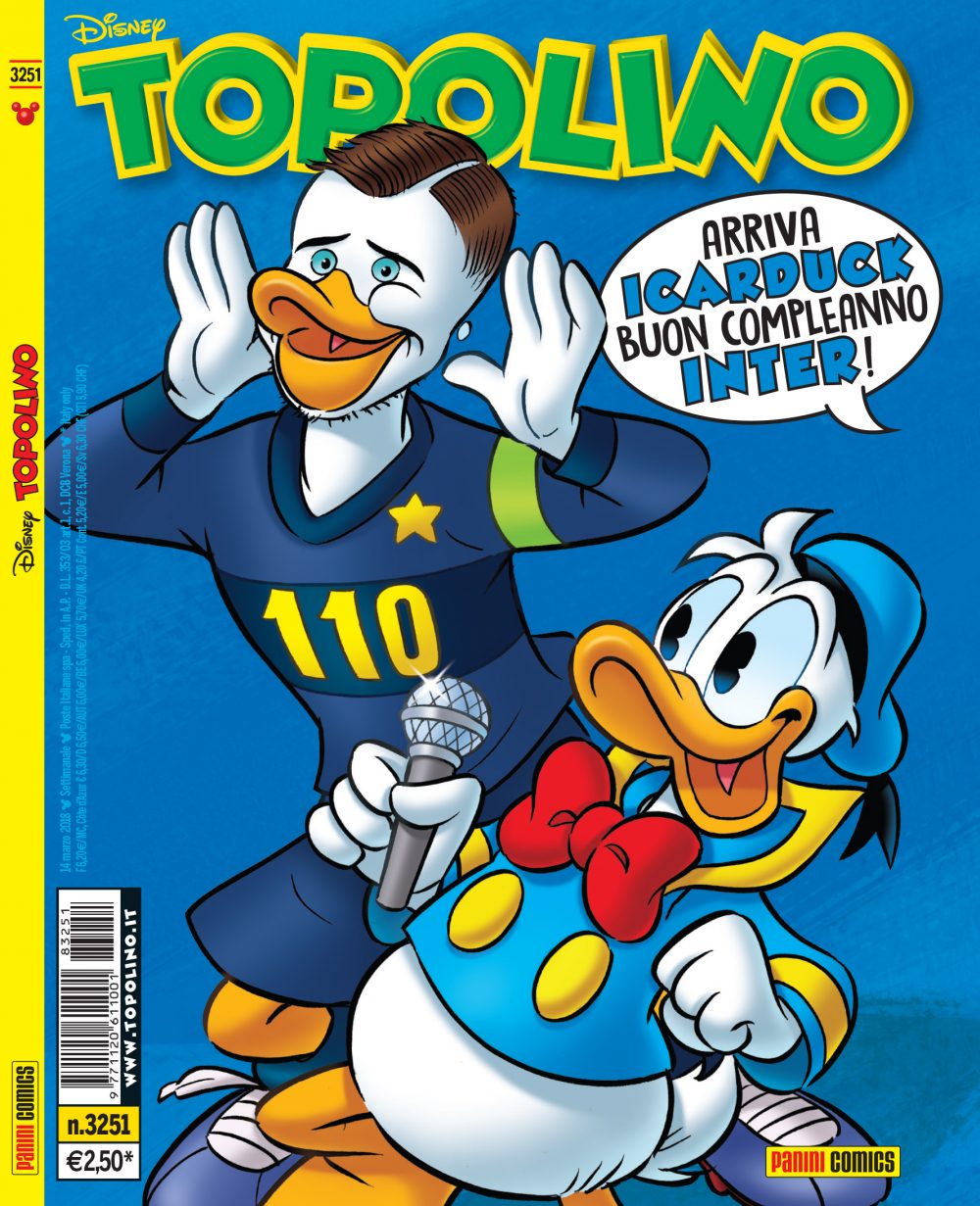 Topolino 3251, copertina