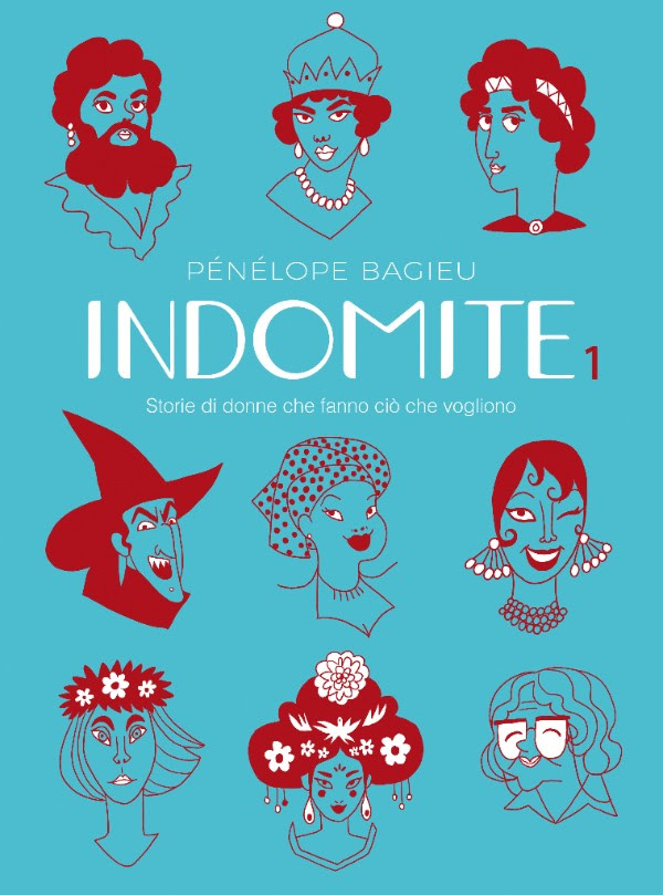 Indomite vol. 1, copertina di Pénélope Bagieu