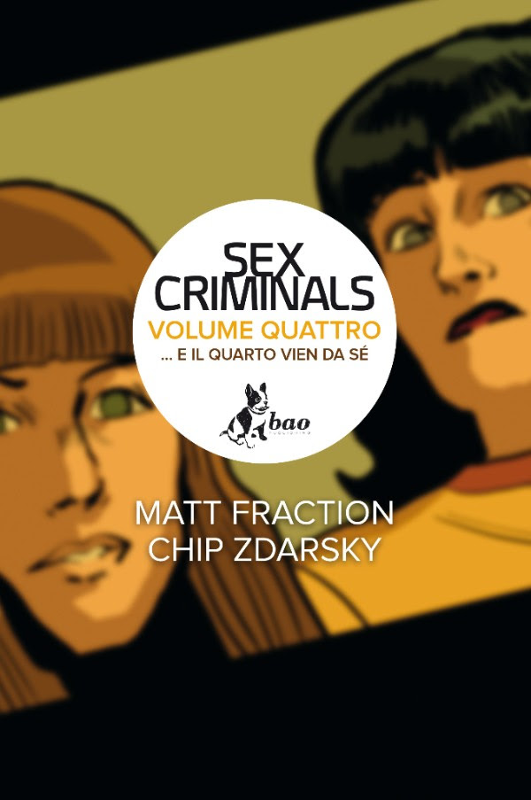 Sex Criminals vol. 4: ...E il quarto vien da sé, copertina di Chip Zdarsky