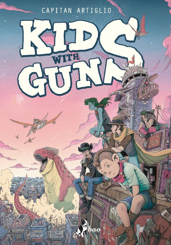 Kids With Guns, copertina di Capitan Artiglio