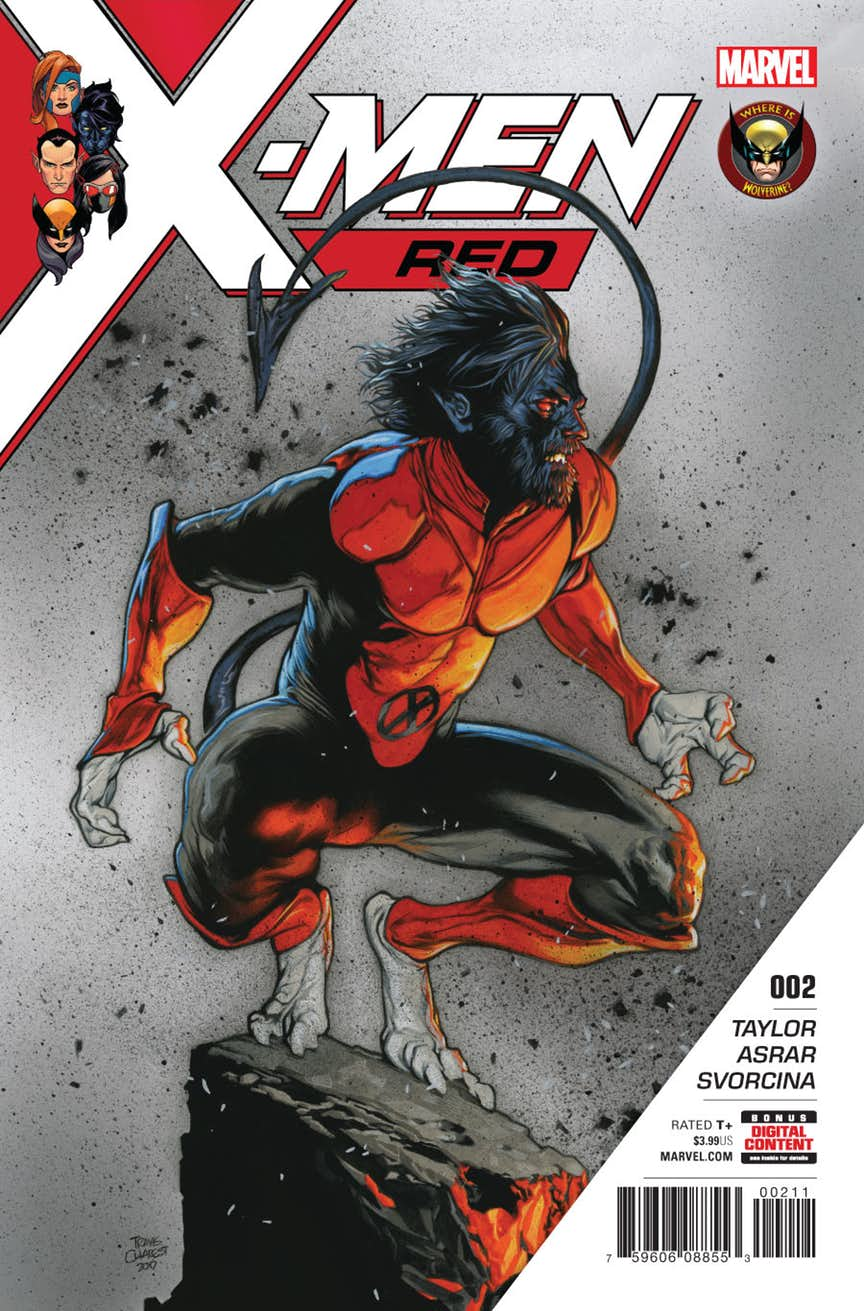 X-Men Red #1, copertina di Dan Mora