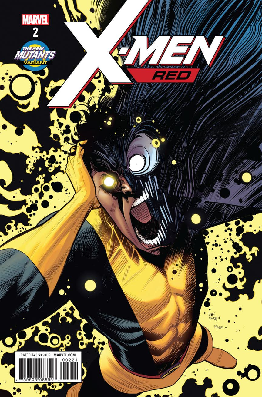 X-Men Red #2, copertina di Dan Mora