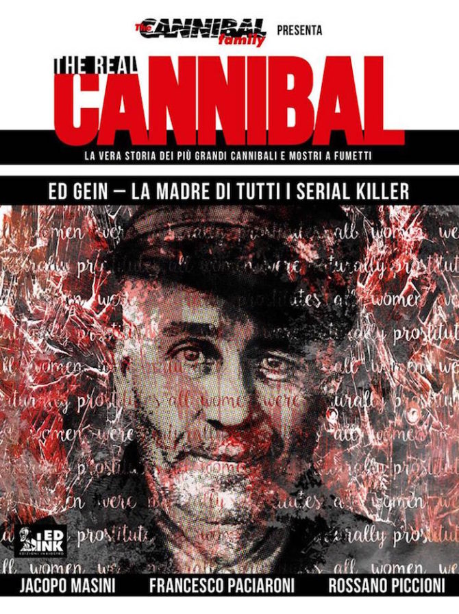 Ed Gein - La madre di tutti i serial killer, copertina di Rossano Piccioni