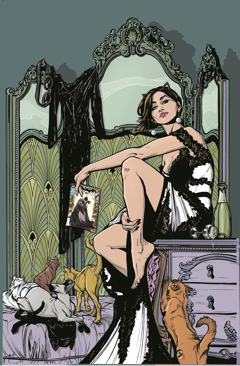 Catwoman #1, copertina di Joëlle Jones