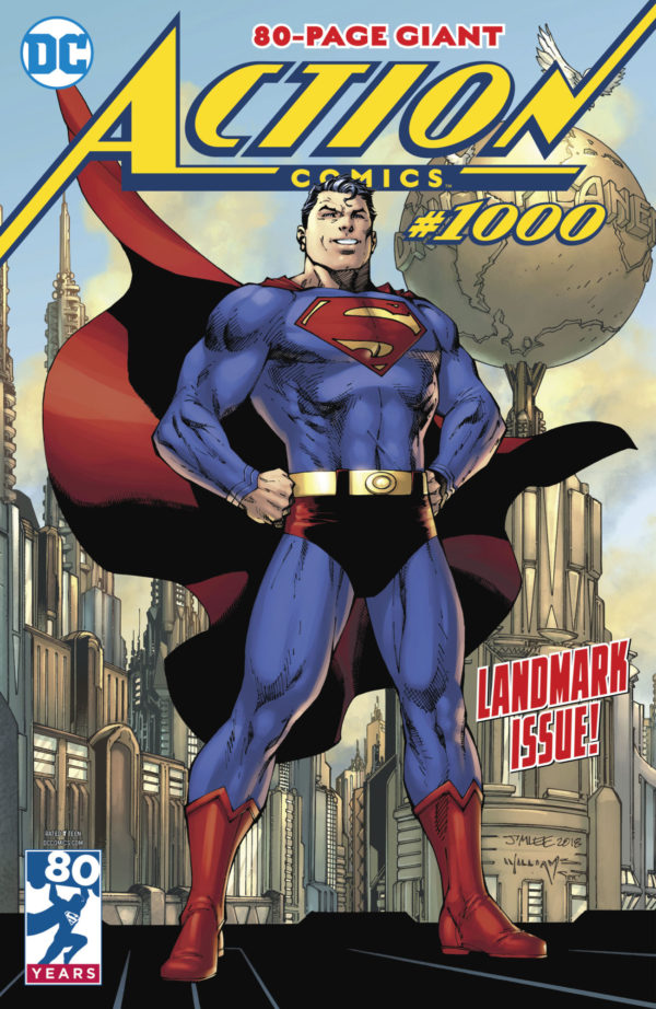 Action Comics #1000, copertina di Jim Lee