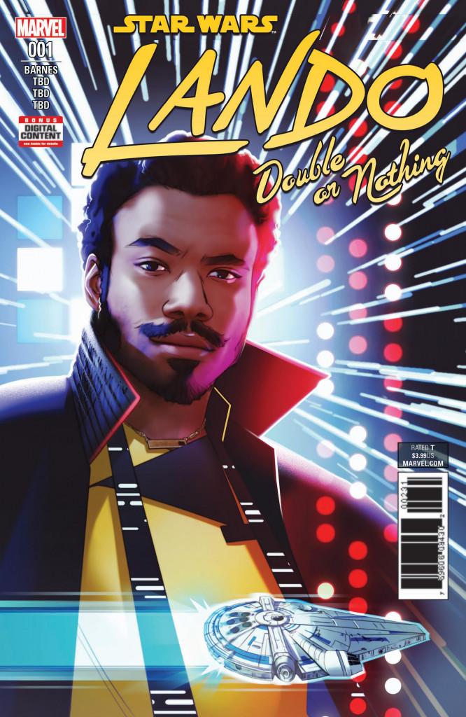 Lando: Double of Nothing #1, copertina di W. Scott Forbes