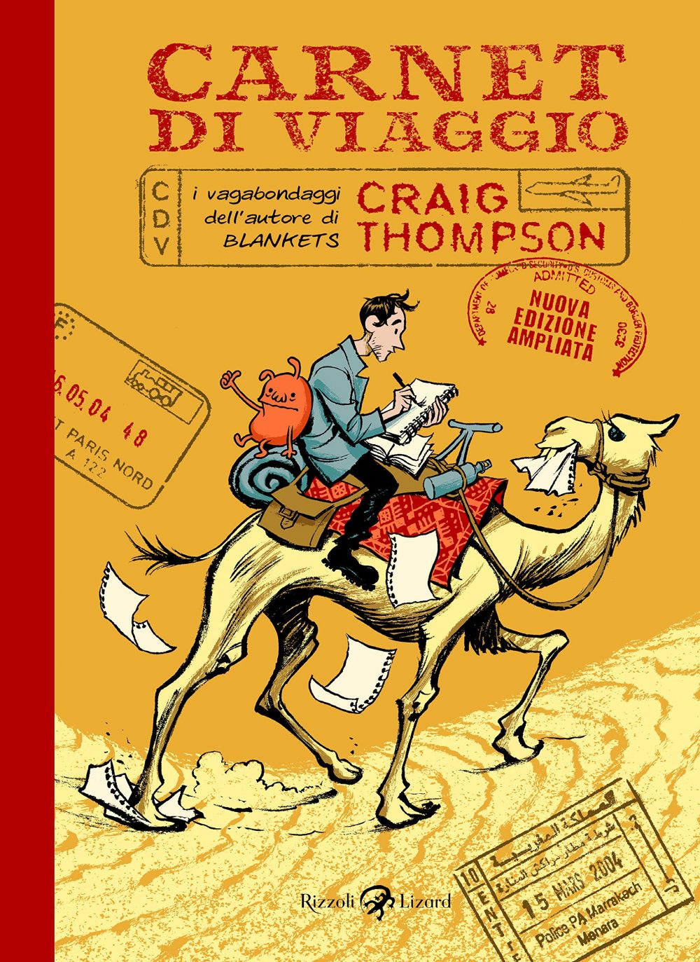 Carnet di Viaggio, copertina di Craig Thompson