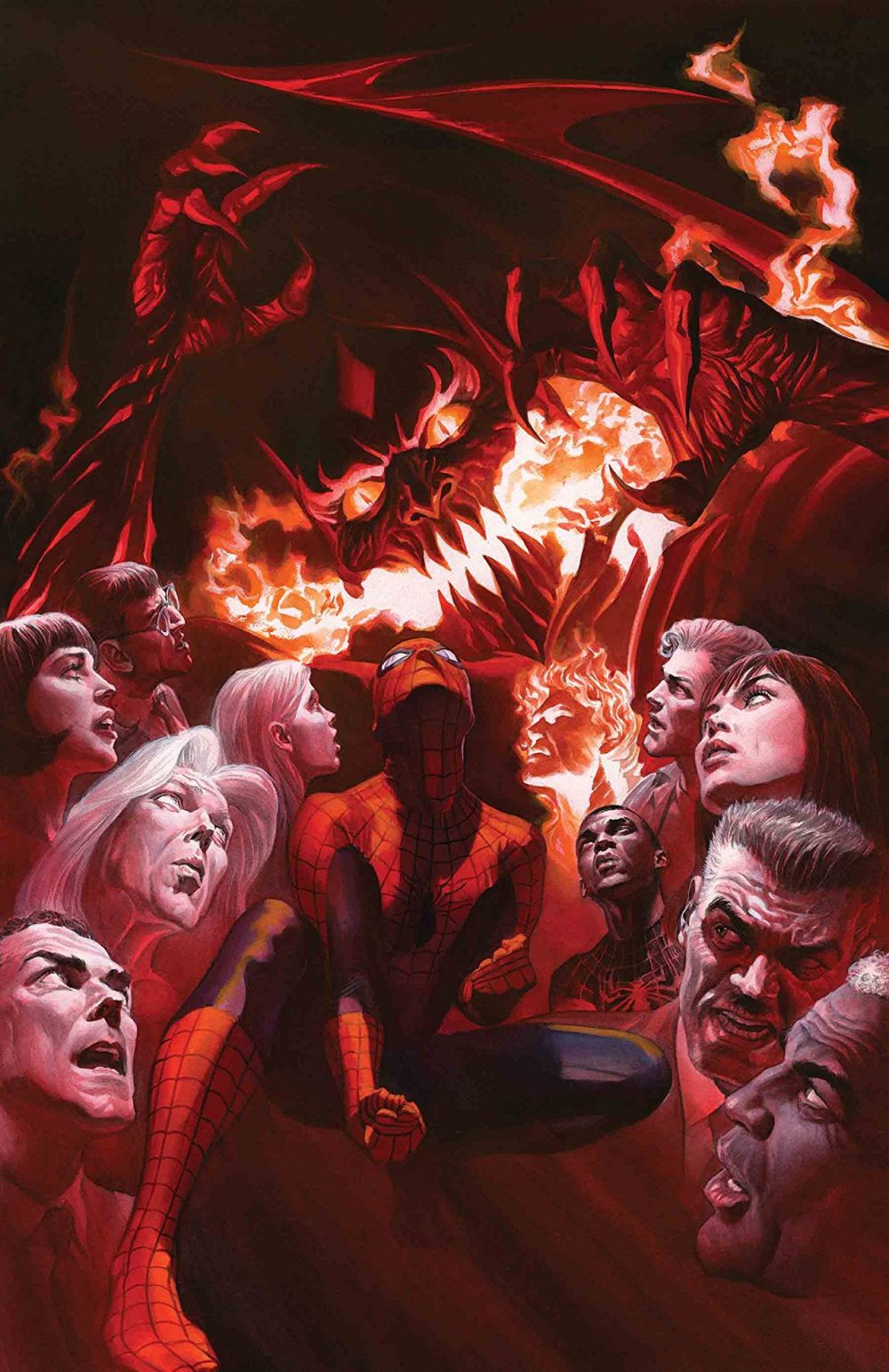 Amazing Spider-Man #800, copertina di Alex Ross