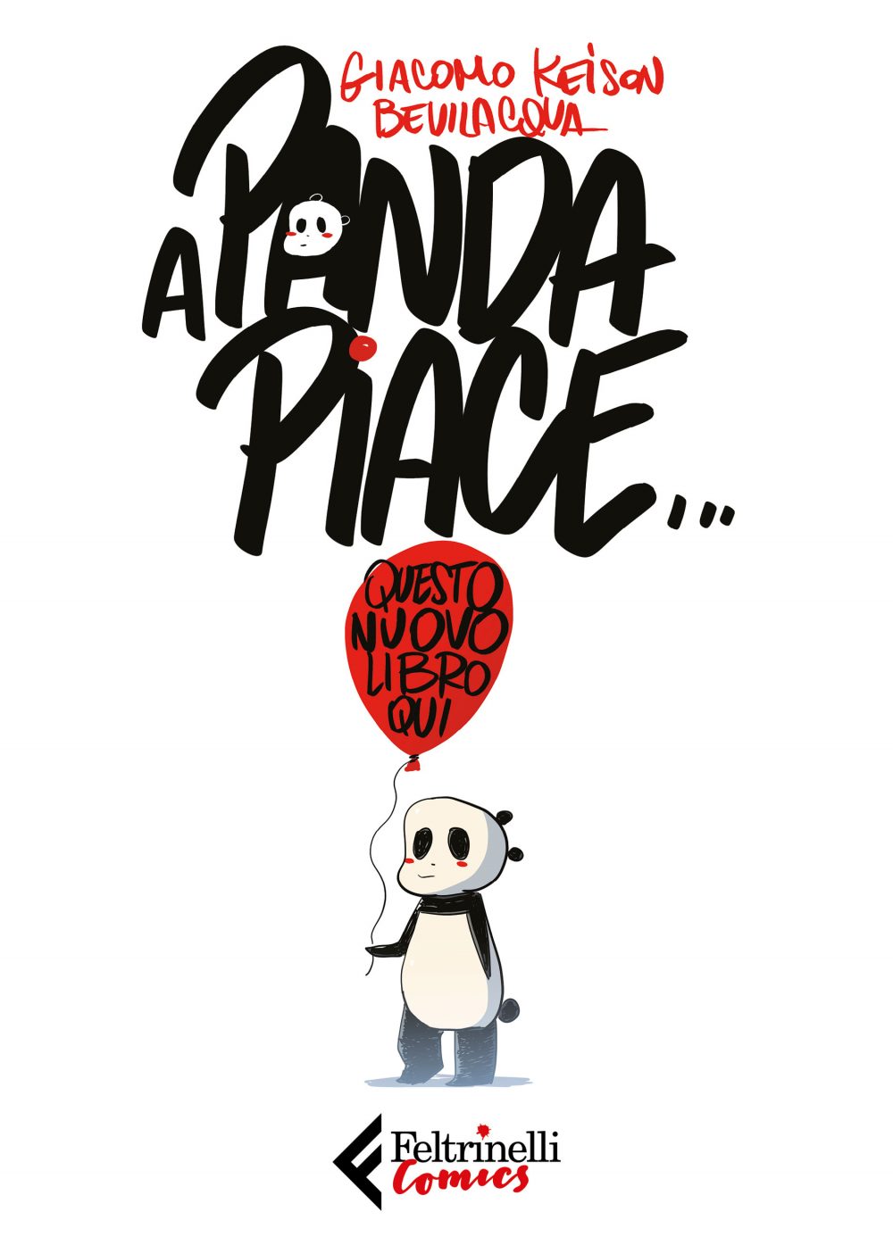 A Panda piace... questo nuovo libro qui, copertina di Giacomo Bevilacqua