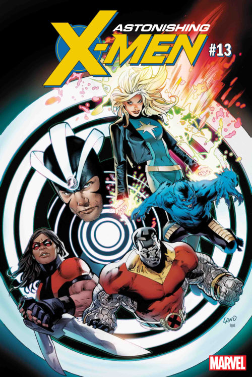 Astonishing X-Men #13, copertina di Greg Land