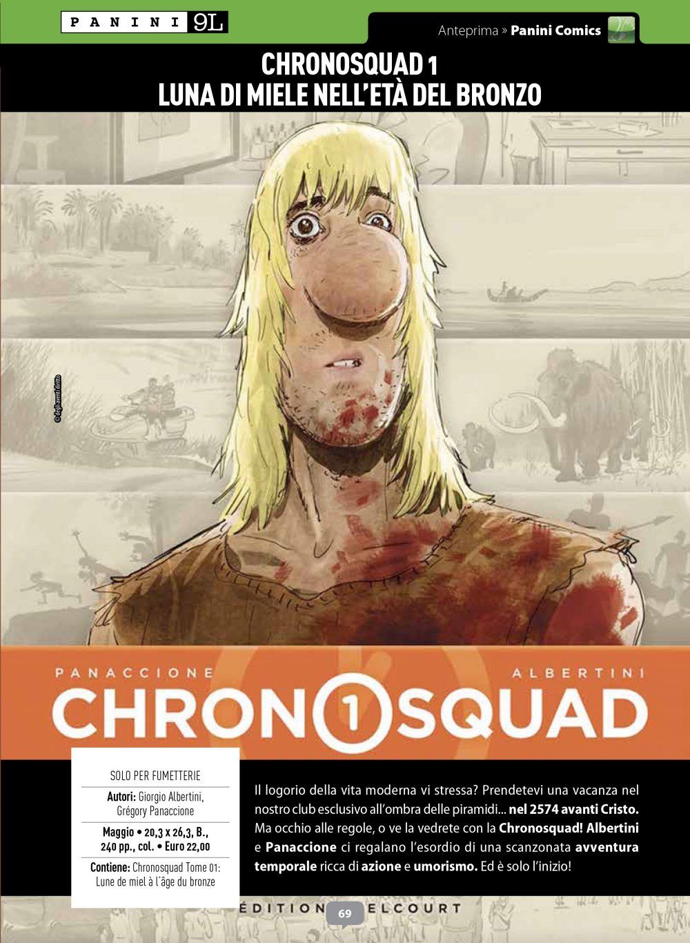 Chronosquad 1 su Anteprima