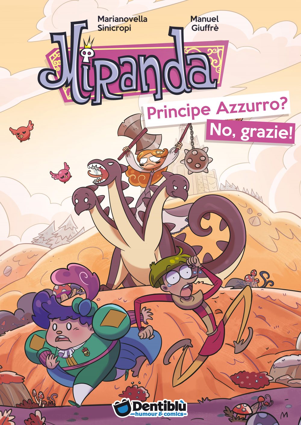 Miranda - Principe Azzurro? No, grazie, copertina di Manuel Giuffrè