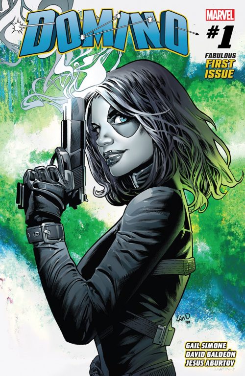 Domino #1, copertina di Greg Land