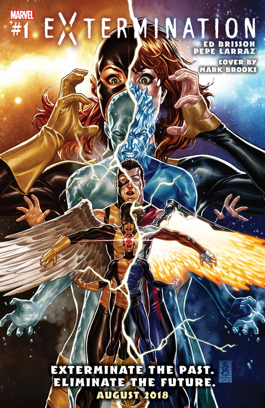 Extermination #1, copertina di Mark Brooks