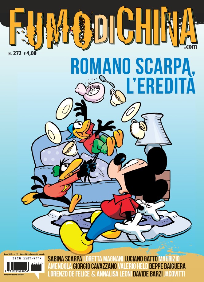 Fumo di China 272, copertina di Giorgio Cavazzano